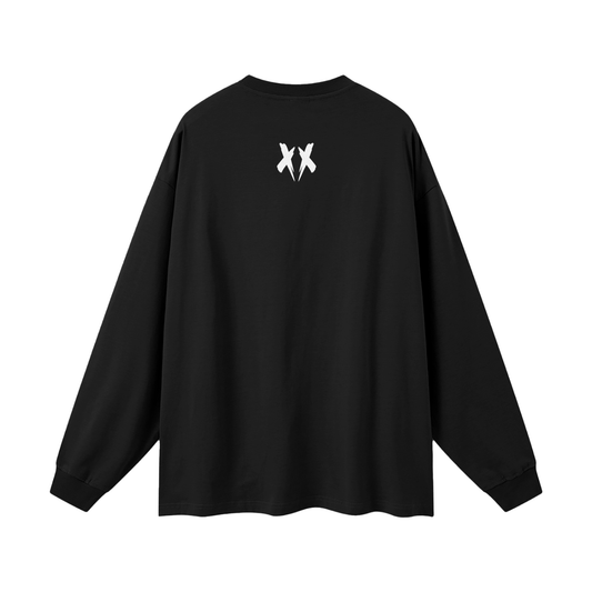 "SHXXTERS LEAGUE"Oversized Unisex Long Sleeve T-Shirt