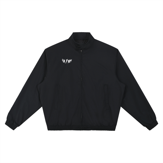 "SHXXTERSCLUB" Stand Collar Bomber Jacket