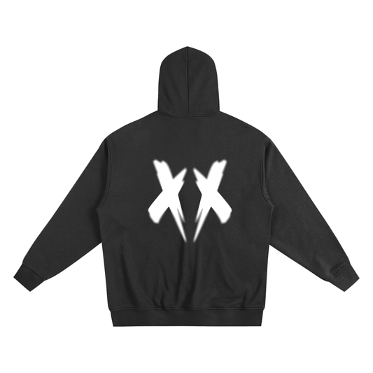 "DXS EQUIS"Heavyweight Zip-up Hoodie