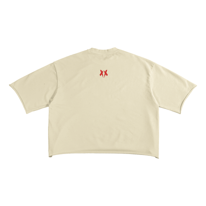 "NXTFRIENDLY" French Terry Raw Edge T-Shirt