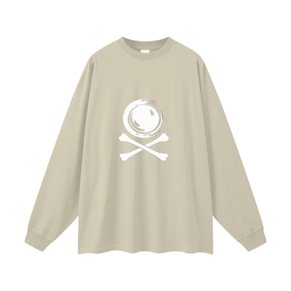 "SHXXTERS LEAGUE"Oversized Unisex Long Sleeve T-Shirt