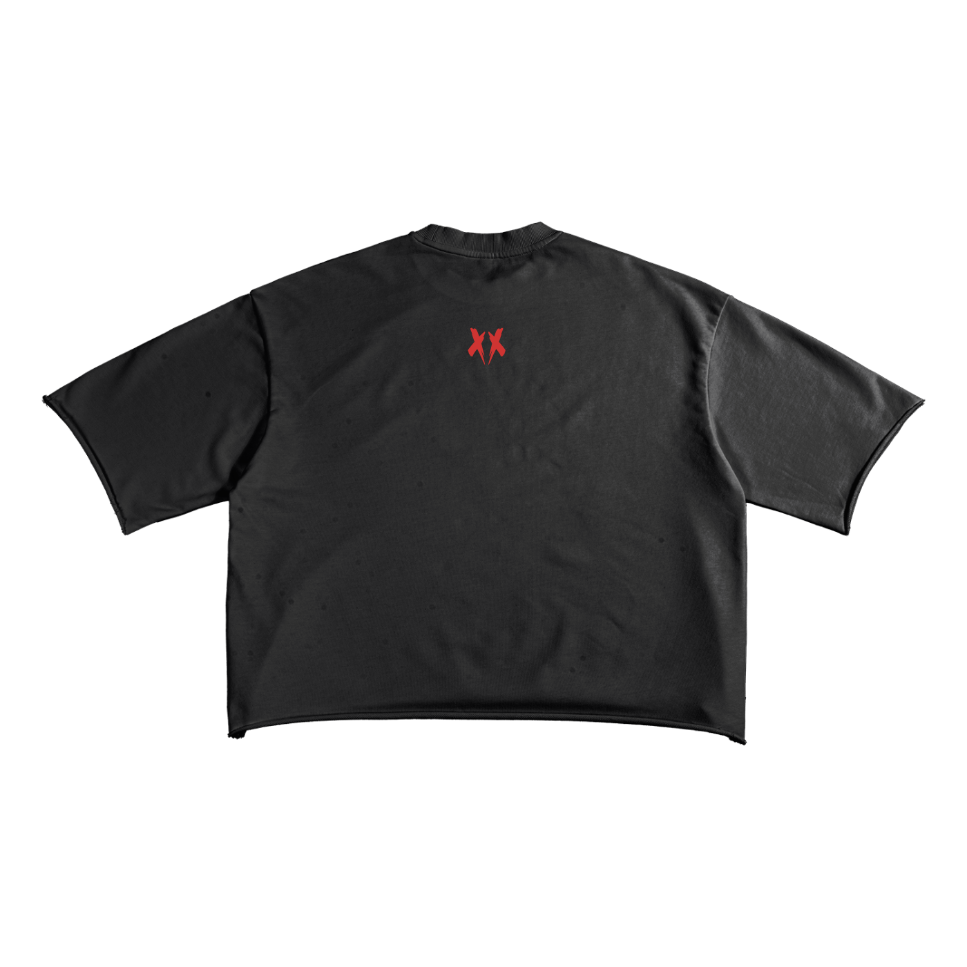 "NXTFRIENDLY" French Terry Raw Edge T-Shirt