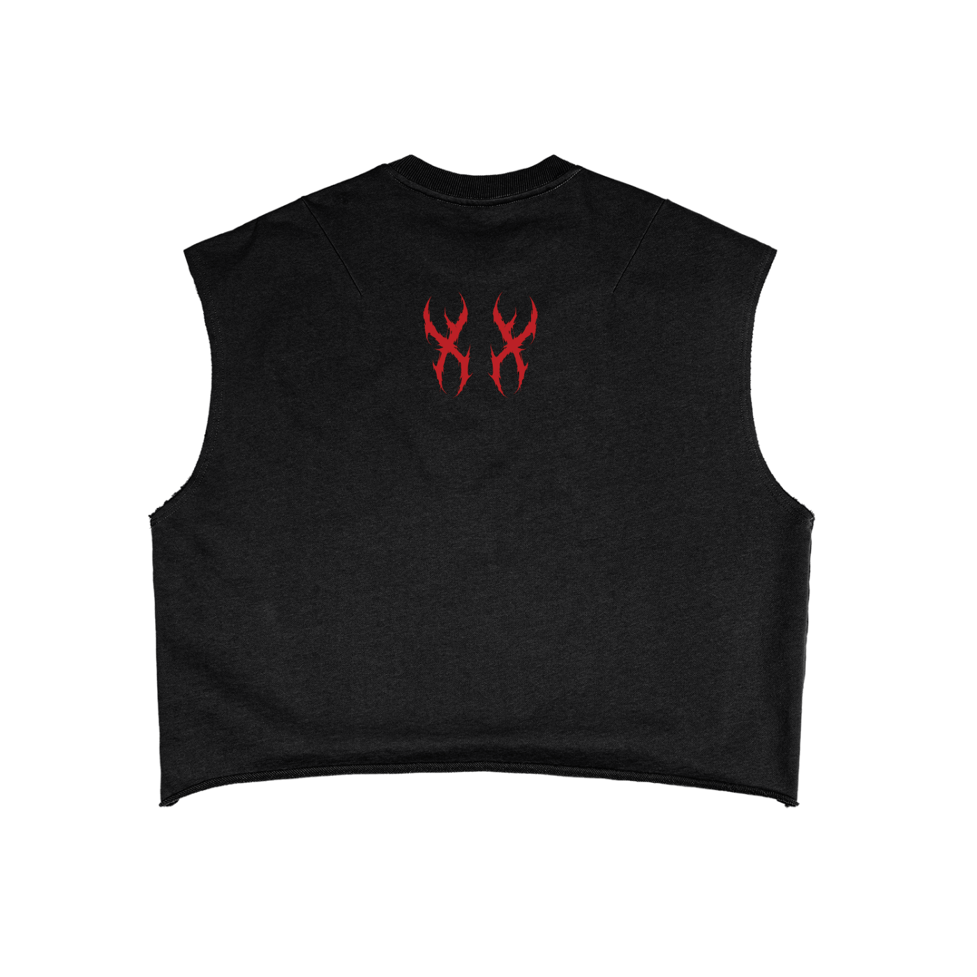 "NXFXVS MXTAL" French Terry Boxy Tank Top