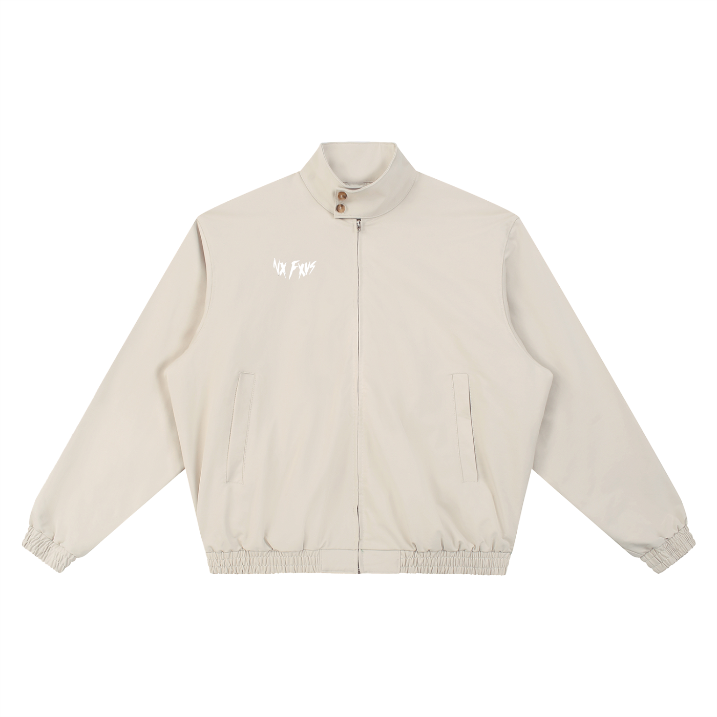 "SHXXTERSCLUB" Stand Collar Bomber Jacket