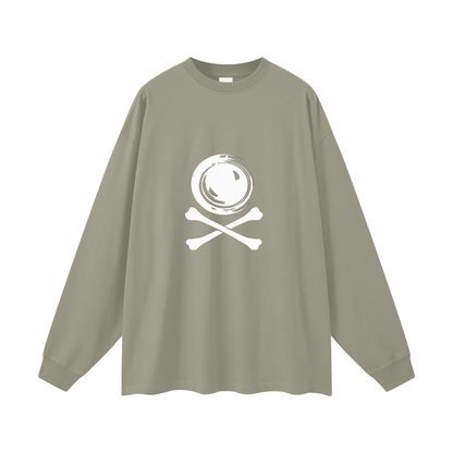 "SHXXTERS LEAGUE"Oversized Unisex Long Sleeve T-Shirt