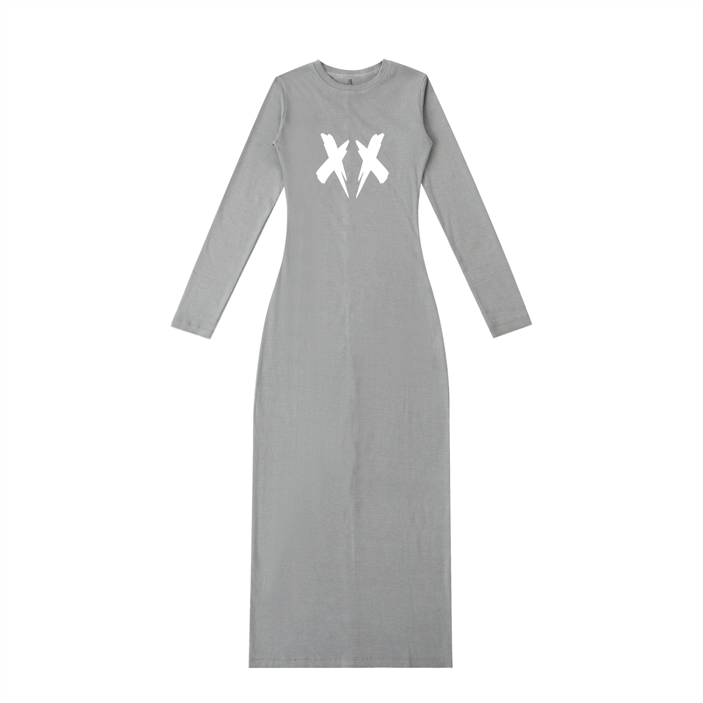 "NXTFRIENDLY"Dyed Washed Slit Maxi Dress