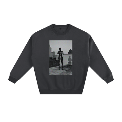"HXSTLE" Fleeced Sweatshirt