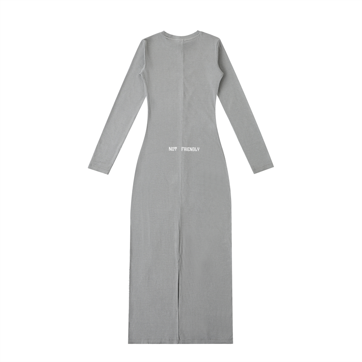 "NXTFRIENDLY"Dyed Washed Slit Maxi Dress