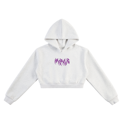 "MXTAL" Women's Essential Cropped Hoodie