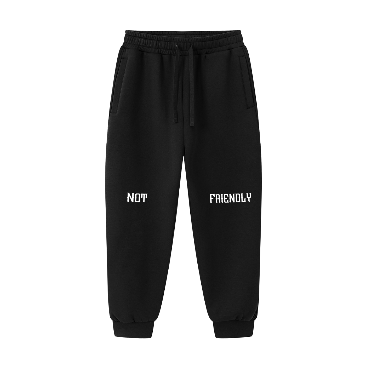 NXT FRIENDLY Essential Drawstring Jogged Sweatpants