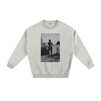 "HXSTLE" Fleeced Sweatshirt