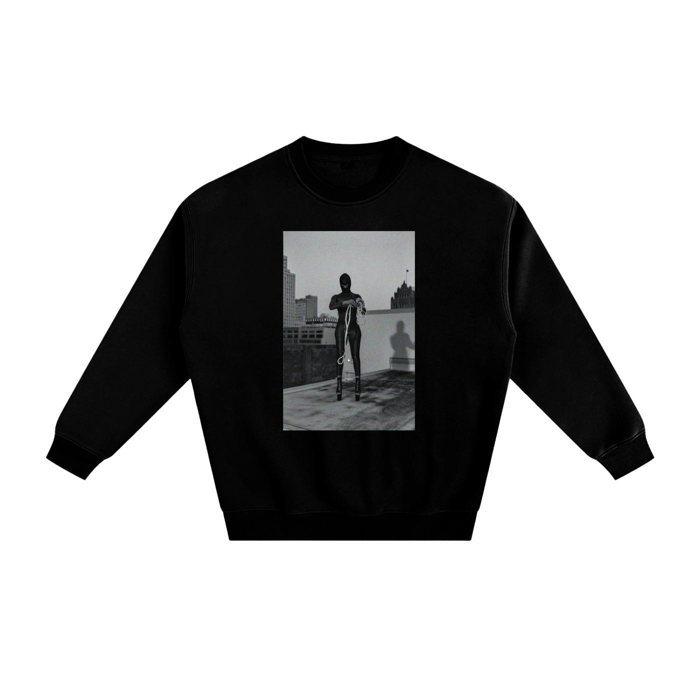 "HXSTLE" Fleeced Sweatshirt
