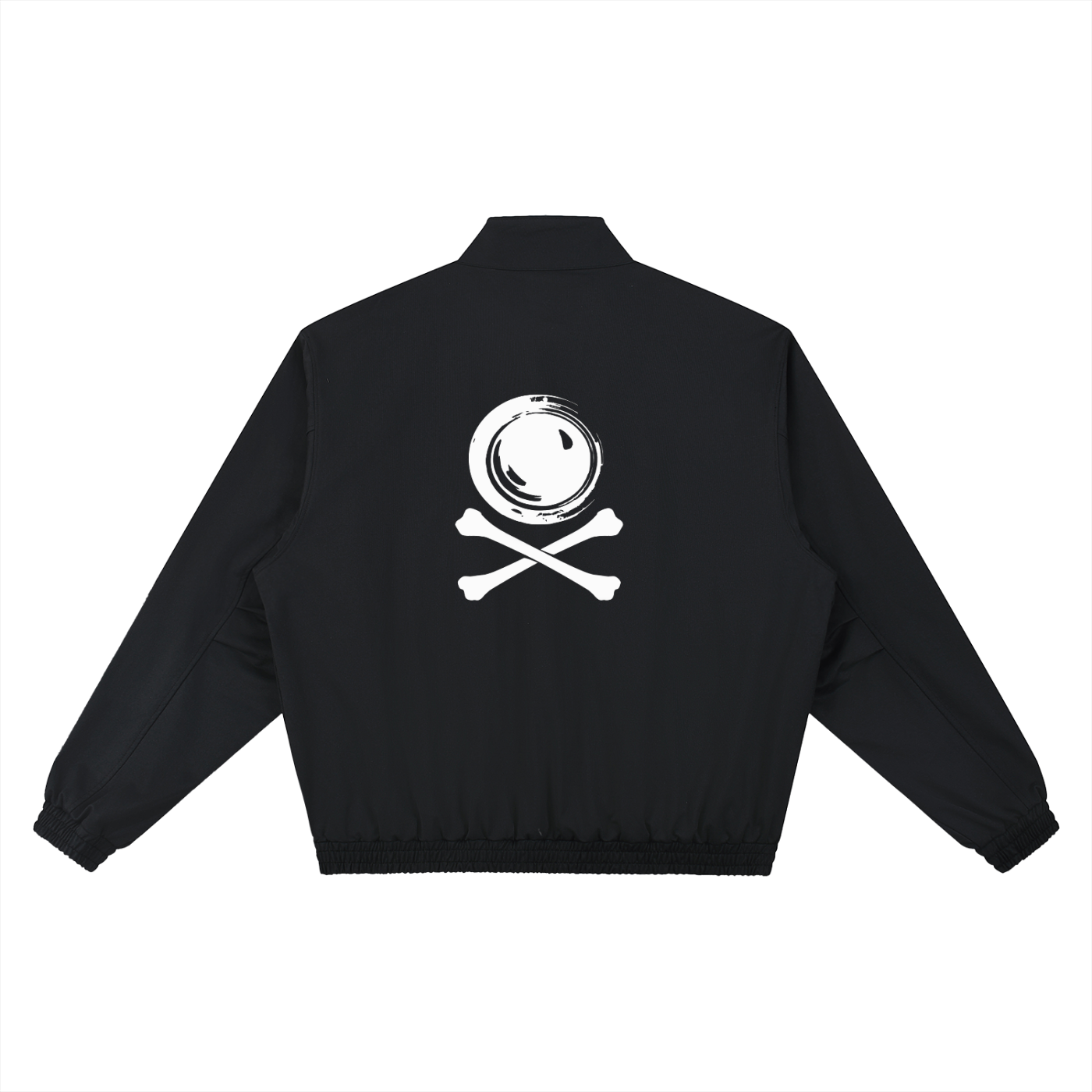 "SHXXTERSCLUB" Stand Collar Bomber Jacket