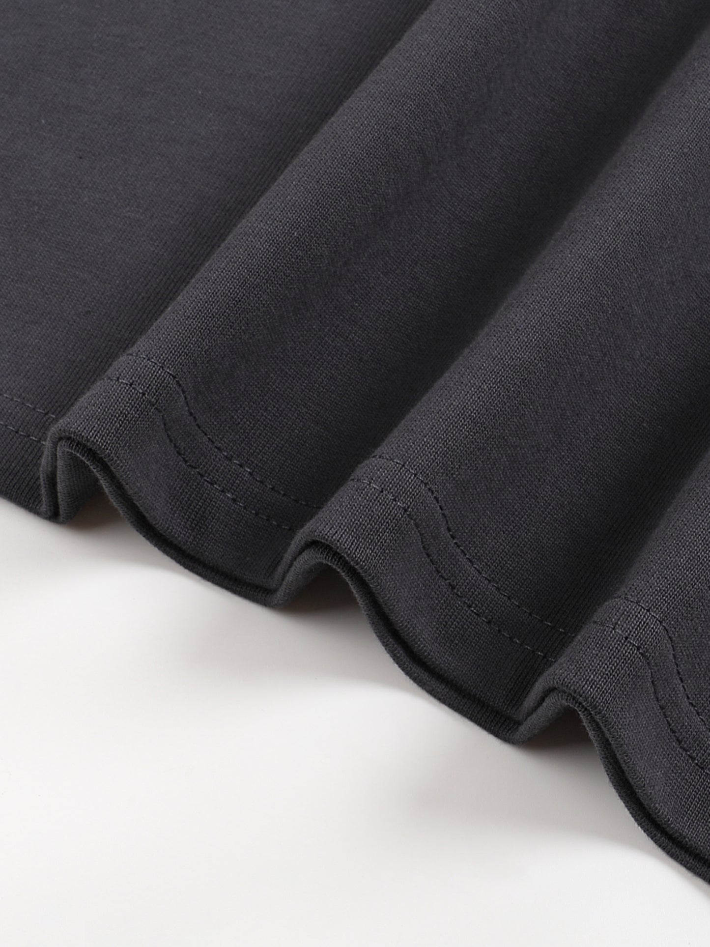 "NX MXSTERS"Oversize One-piece Pattern Cut Boxy Tee - 300 GSM