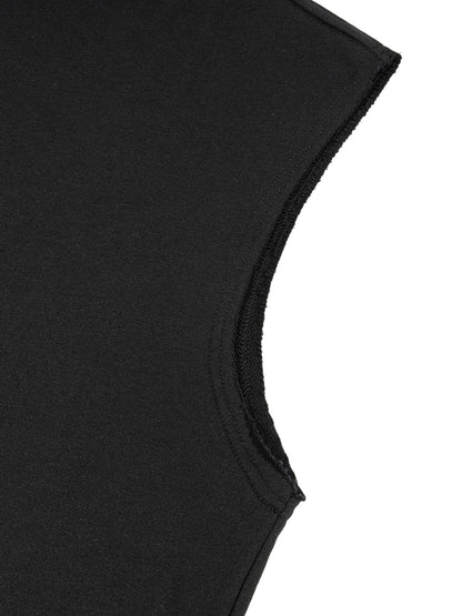 "NXFXVS MXTAL" French Terry Boxy Tank Top