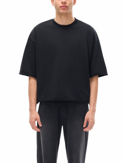 "NXTFRIENDLY" French Terry Raw Edge T-Shirt