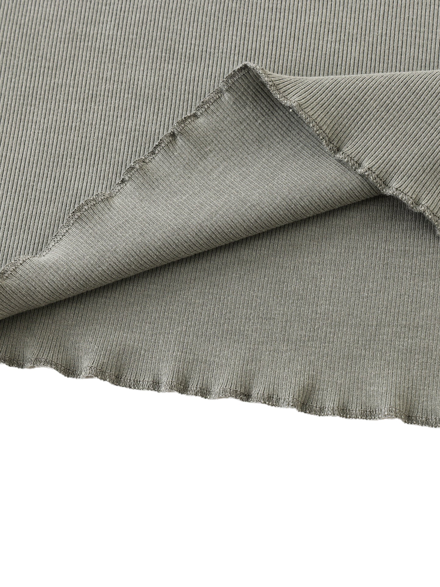 "MXDUSA" Dyed Washed Straight Hip-Hugging Slim Maxi Skirt